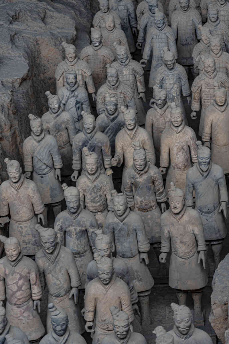 China - Xi'an 011 - mausoleo de Qin Shi Huang - Guerreros de Terracota